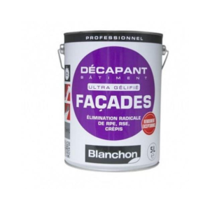 Décapant Batiment Blanchon Ultra Gélifié pour Façades, 5L