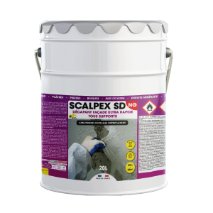 Décapant Façade prêt à l'emploi Scalpex® SD NG, Seau de 20L
