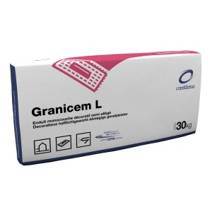 Enduit de façade monocouche semi-allégé Cantillana Granicem L, 25kg