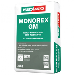 Enduit Monocouche Monorex GM ParexLanko 25 kg
