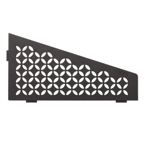 Etagère d'Angle de Douche Schlüter-Shelf-E-S3 Floral 154x295mm Anthra