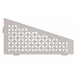 Etagère d'Angle de Douche Schlüter-Shelf-E-S3 Floral 154x295mm Grège
