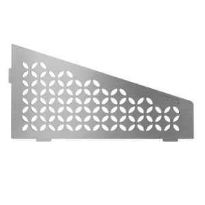 Etagère d'Angle de Douche Schlüter-Shelf-E-S3 Floral 154x295 Inox