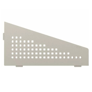 Etagère d'Angle de Douche Schlüter-Shelf-E-S3 Square 154x295mm Crème