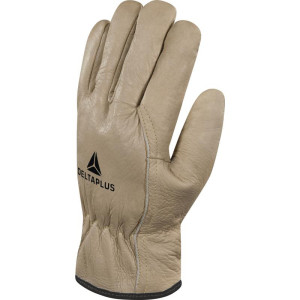 Gants Manutention Milieu Froid en Cuir DELTAPLUS FBF5009 Beige Taille 9