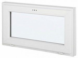 Fenêtre PVC Abattant 45 x 80 cm Blanc