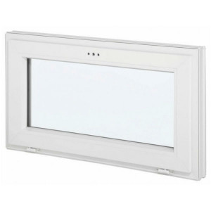 Fenêtre PVC Abattant 60 x 120 cm Blanc