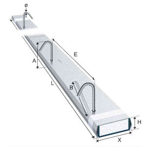 Boite d'Attente Polypropylène Préfabriquée AB-BOX 60S 06/25cm, 120cm