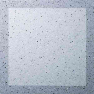Dalle Marlux Lignardina 40 x 40 x 3,6 cm couleur Gris bleu cadre, le M2