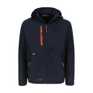 Veste Softshell Herock Trystan Bleu Marine/Noir