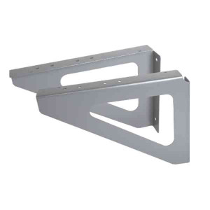 Lot de 2 Equerres pour Boite aux Lettres, Gris Argent