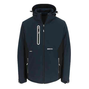 Veste Softshell Herock Taris Bleu Marine/Noir