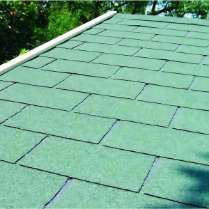 Shingles Vert pour Abris de Jardin Solid Traditionnel, 3 m2