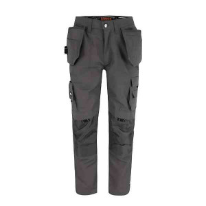 Pantalon de Travail Herock Dagan Shortleg Gris