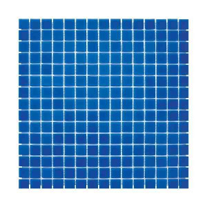 Mosaïque Bleue Classique Nylon PDV10, Plaque 32,7 x 32,7 x 0,38 cm
