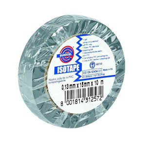 Ruban Adhésif PVC Isolant élec Vert 15 mm x 10 m Eurocel ISOTAPE