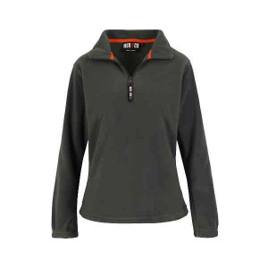 Polaire Col Zippé Femme Herock Aurora Gris
