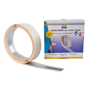 Bande Armée 51 mm x 12 m PAI pour Renfort d'Angle en Enduit