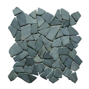 Mosaïque Gris Marbre Mixte 4115, Plaque 30 x 30 x 1 cm