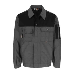 Veste de Travail Herock Aton Gris/Noir