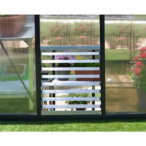 Fenêtre Latérale avec Persiennes pour Serre de Jardin Canopia