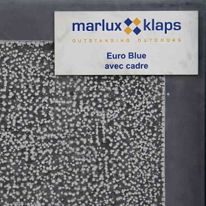 Dalle en pierre bleue 40 x 40 épaisseur 3 cm Euroblue aspect bouchardé avec cadre adouci, le M2