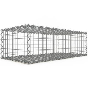 Gabion Rectangulaire 100x30x50 cm 4 faces fil 4 mm maille 5x5 cm