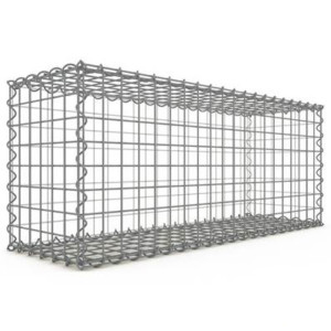 Gabion Rectangulaire 100x40x30 cm 4 faces fil 4 mm maille 5x5 cm