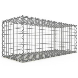 Gabion Rectangulaire 100x40x40 cm 4 faces fil 4 mm maille 5x5 cm