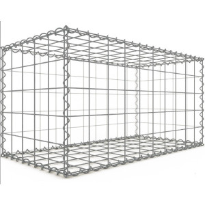 Gabion Rectangulaire 100x50x50 cm 4 faces fil 4 mm maille 10x10 cm