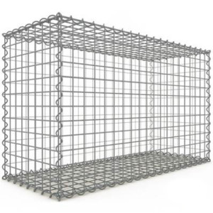 Gabion Rectangulaire 100x60x40 cm 4 faces fil 4 mm maille 5x5 cm