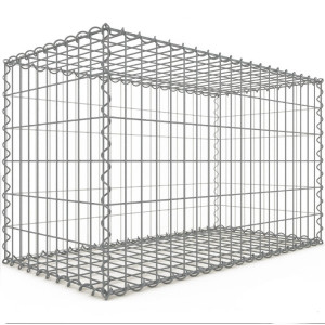 Gabion Rectangulaire 100x60x50 cm 4 faces fil 4 mm maille 5x10 cm