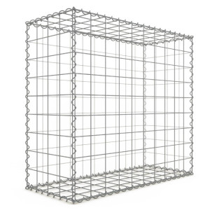 Gabion Rectangulaire 100x90x40 cm 4 faces fil 4 mm maille 10x10 cm