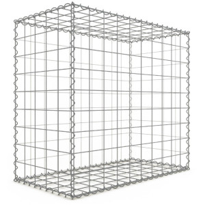 Gabion Rectangulaire 100x90x50 cm 4 faces fil 4 mm maille 10x10 cm