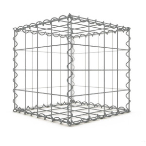 Gabion Cubique 40x40x40 cm 4 faces fil 4 mm maille 10x10 cm