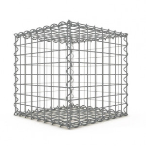 Gabion Cubique 40x40x40 cm 4 faces fil 4 mm maille 5x5 cm