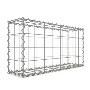 Gabion Rectangulaire 80x40x20 cm 4 faces fil 4 mm maille 10x10 cm