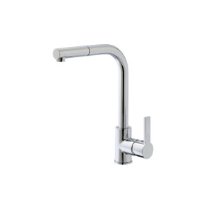 Mitigeur Evier avec Douchette Eurosanit Gangechrome Chrome GAN13300B