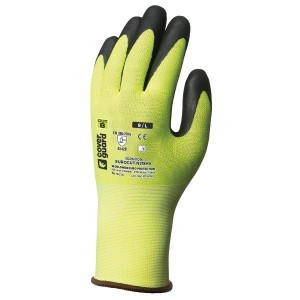 Gants Anti-Coupure Dexterité Coverguard Eurocut N318HV Jaune x5