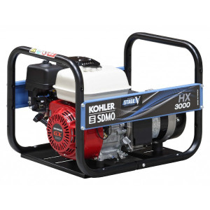 Groupe Électrogène Monophasé 2700W Kohler SDMO HX 3000 C5