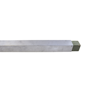 Guide Mur Aluminium pour Maçonnerie 65x65cm, le profil de 3m