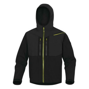 Veste de Travail DeltaPlus Horten 2 Noir-Jaune