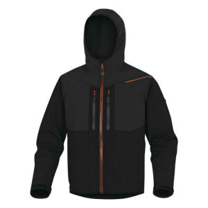 Veste de Travail DeltaPlus Horten 2 Noir-Orange