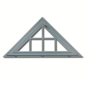 Houteau ouvrant en PVC, 60 x 75 cm