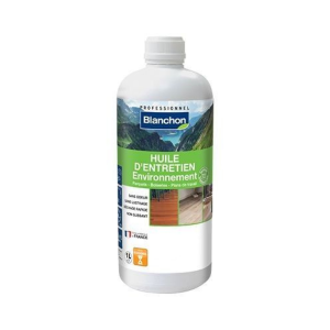 Huile d'entretien Environnement Bois Intérieurs Blanchon Ultra Mat, 1L