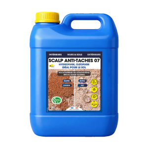 Hydrofuge Oléofuge Sols et Terrasses Scalp Anti Taches 07, Bidon de 5L