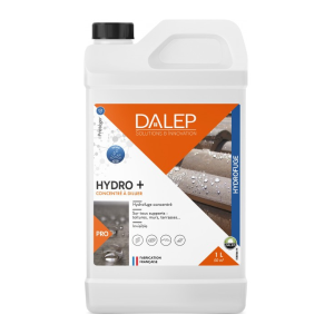 Hydrofuge Toiture, Mur, Terrasse Concentré Dalep Hydro +, Bidon de 1L