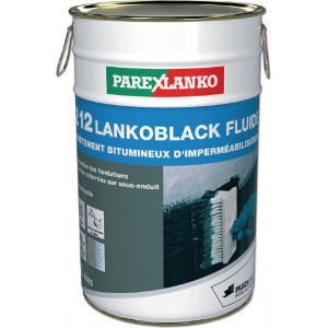 Imperméabilisant Bitumeux Lankoblack Fluide 212 ParexLanko L21225 25 l
