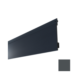 Lame de Bardage PVC MEP Isocel 166 mm Veiné Bois Anthracite, 4 m