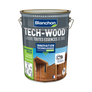 Lasure Bois Blanchon Tech-Wood Satinée 5L